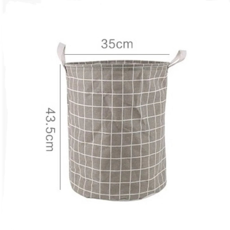 Household Fabric Dirty Cloth Basket Cloth Dirty Cloth Basket Storage Bucket Folding Toy Storage Basket Laundry Basket