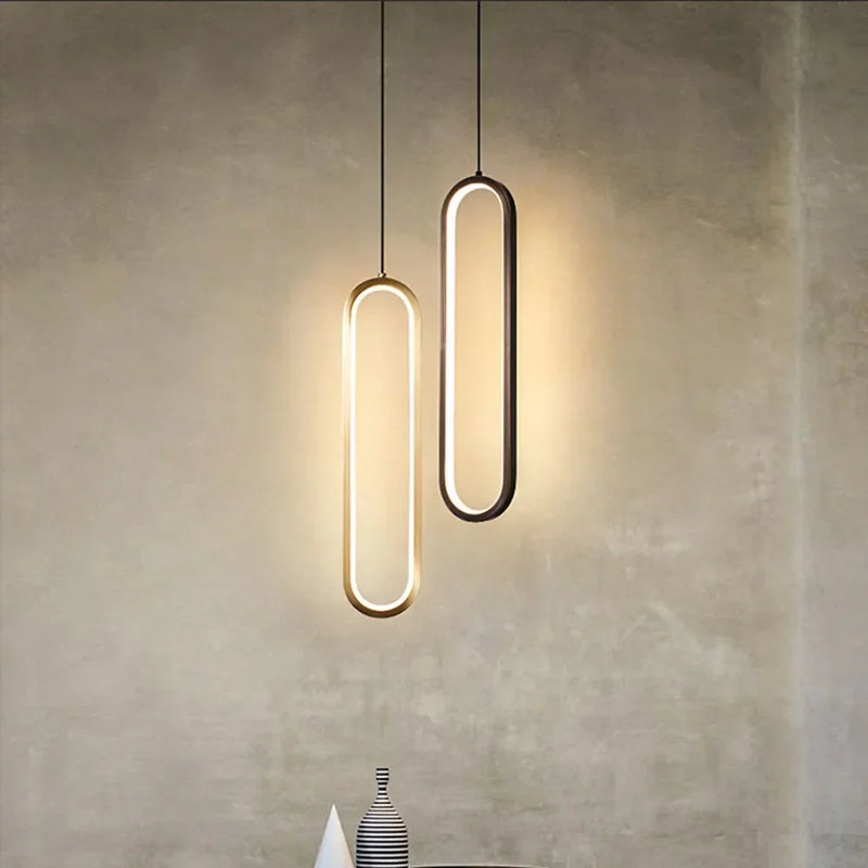 Modern Minimalist Pendant Lights LED Chandelier Hanging Lamps Bedroom Bedside Lamp Nordic Dining Room Ceiling Lamp Home Decor